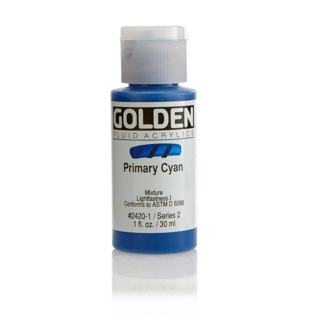 Golden Fluid Acrylics