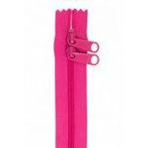 Handbag zipper 40" Raspberry