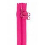 Handbag zipper 40" Raspberry