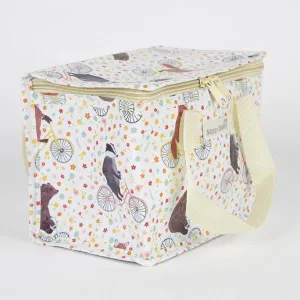 Happy Animals on Bikes Lunch Bag