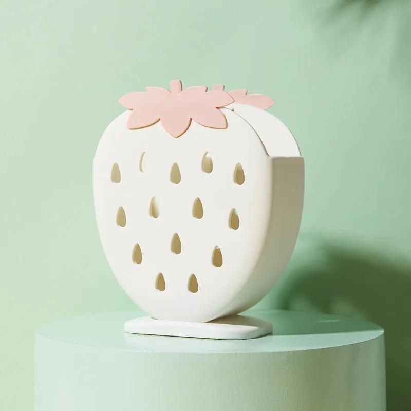 Kawaii Strawberry Cutlery Organizer