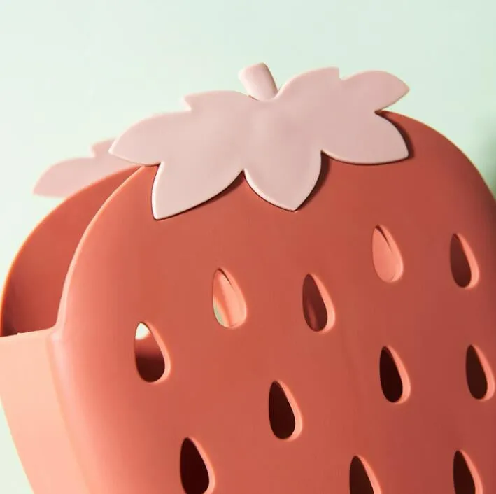 Kawaii Strawberry Cutlery Organizer