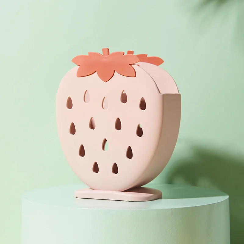 Kawaii Strawberry Cutlery Organizer