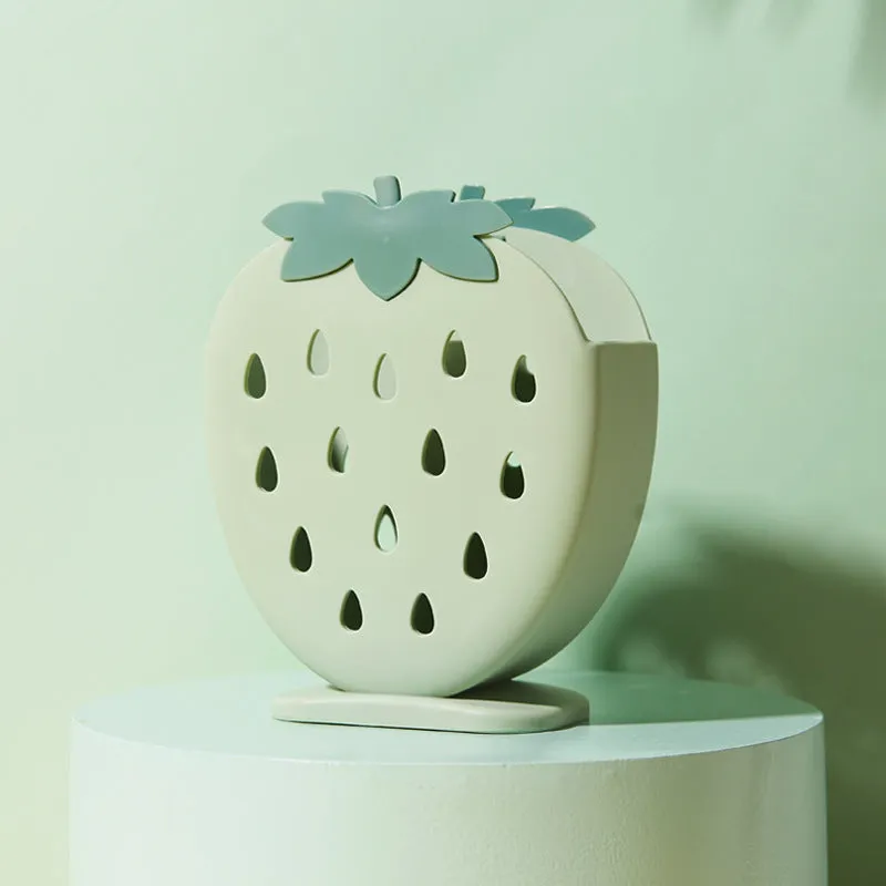 Kawaii Strawberry Cutlery Organizer