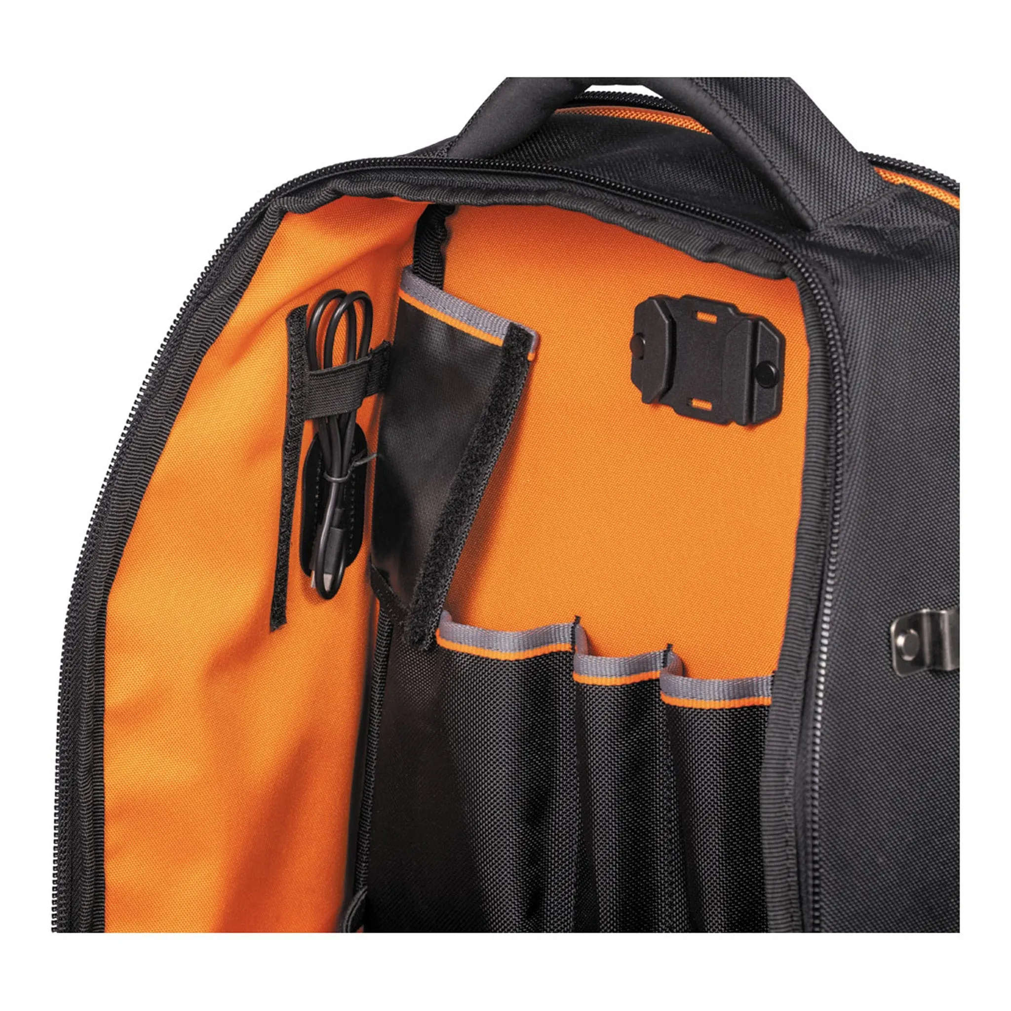 Klein Tools 62805BPTECH Tradesman Pro XL Tech Tool Bag Backpack - 28-Pockets