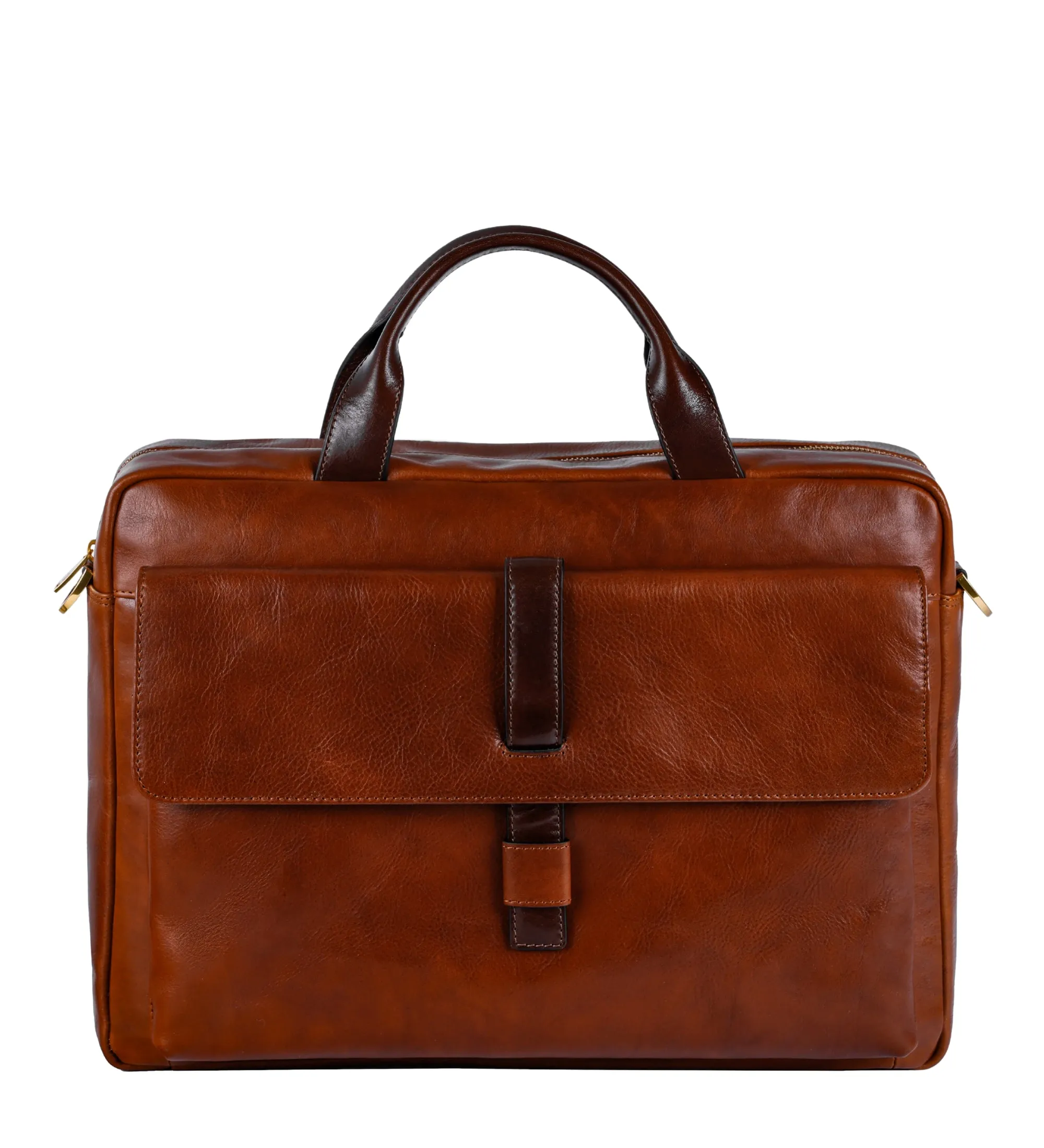 Large Leather Briefcase Laptop Bag for Women - The Chateau