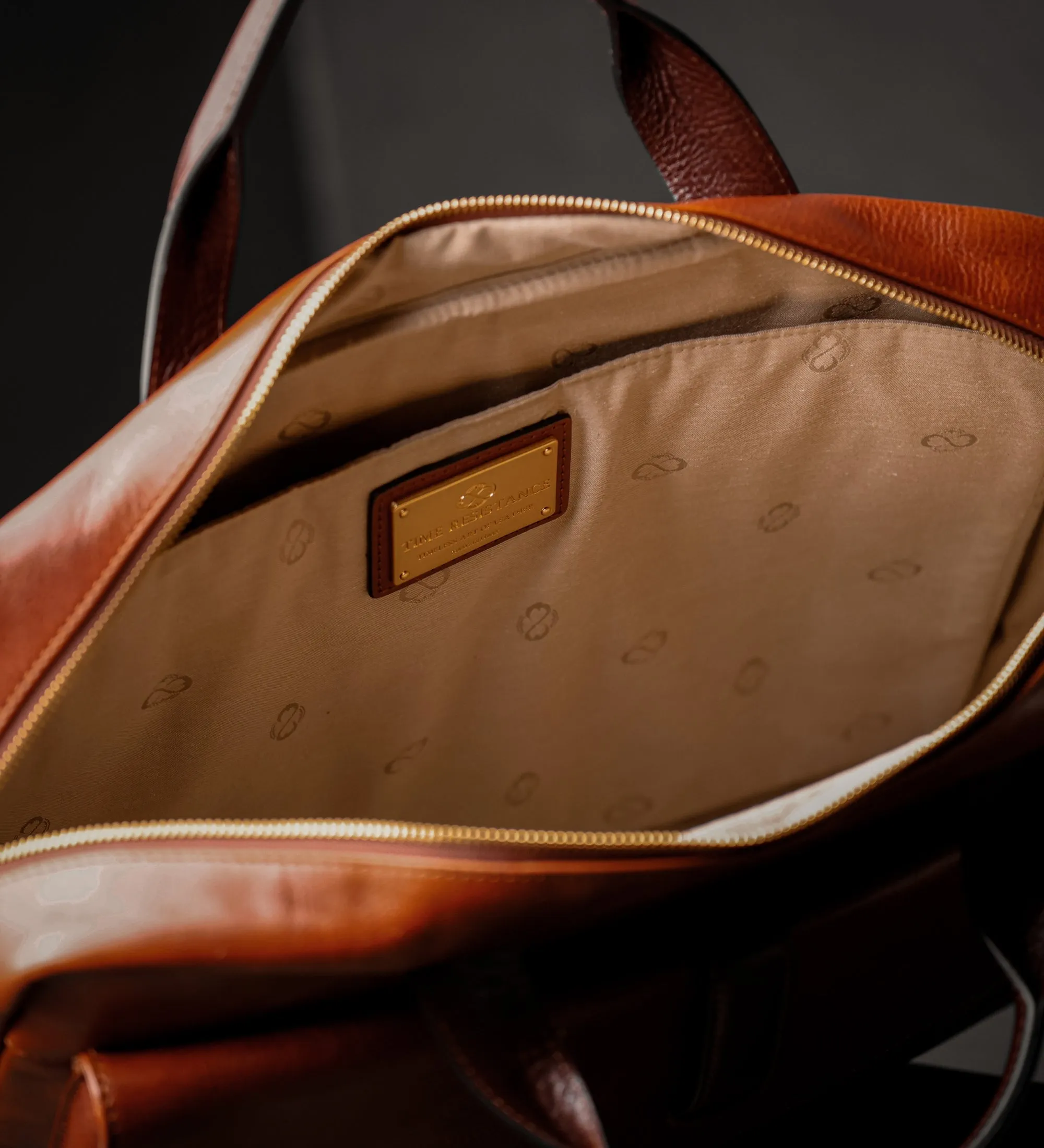 Large Leather Briefcase Laptop Bag for Women - The Chateau