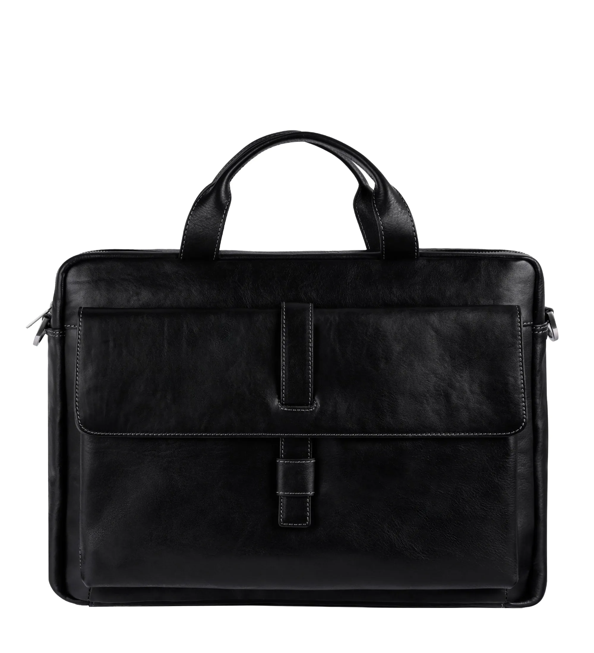 Large Leather Briefcase Laptop Bag for Women - The Chateau