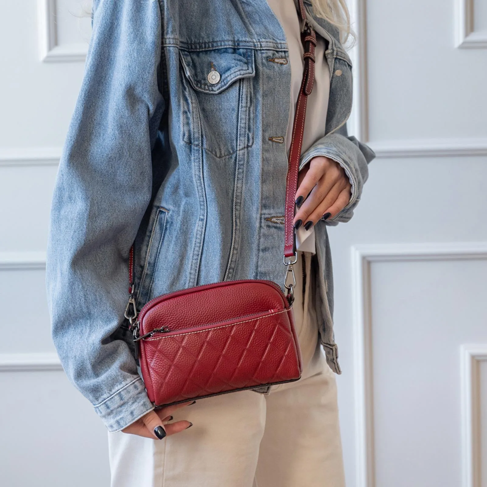 Leather Sling Bag