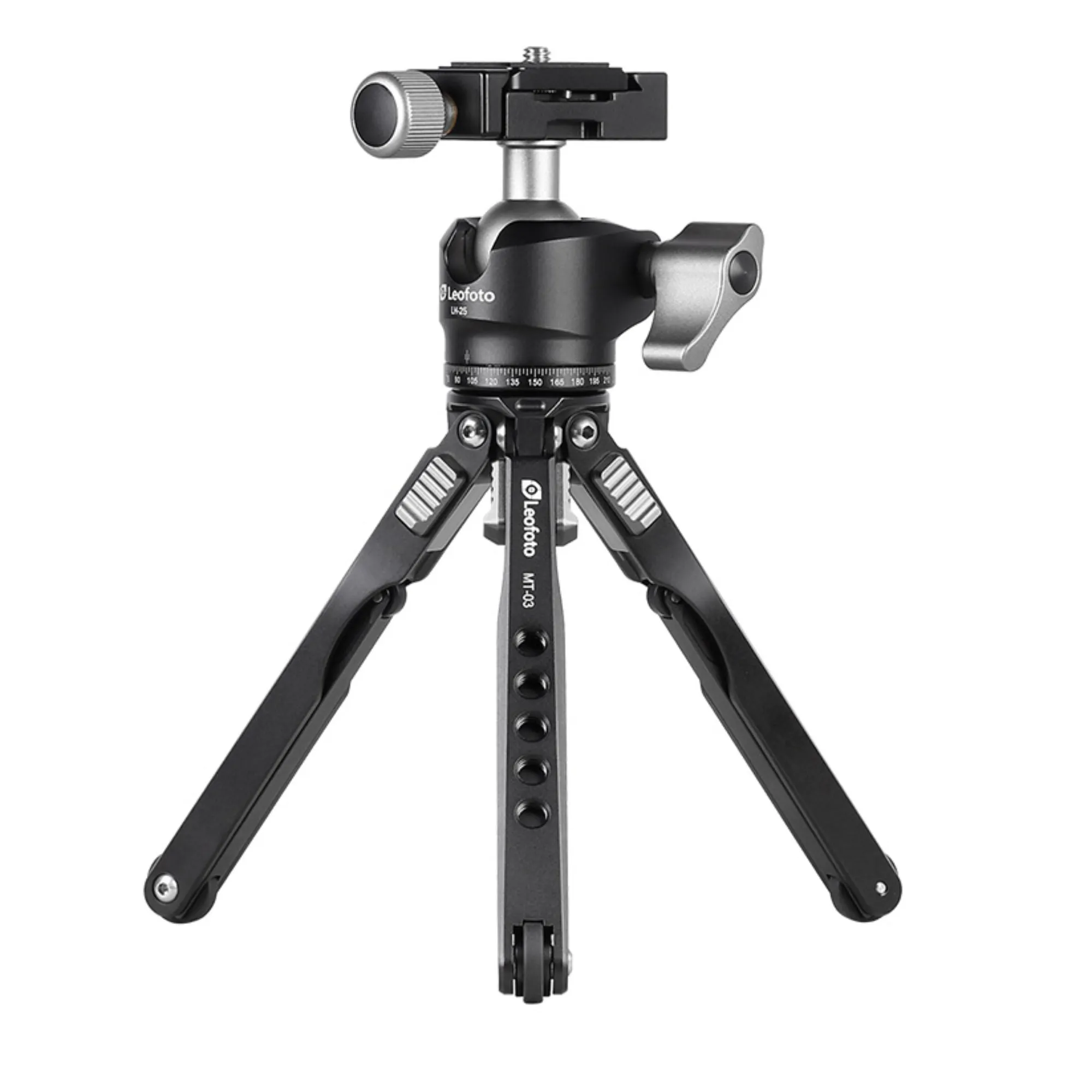 Leofoto MT-03 2 Mini Table Top 2 Section Tripod with LH-25 Ball Head