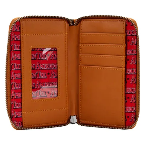 LF An American Tail Fievel Bubbles ZipAround Wallet