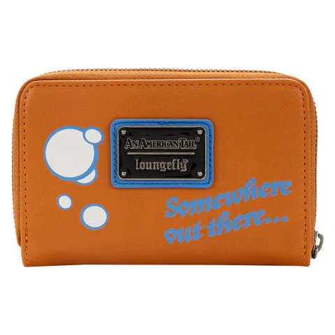 LF An American Tail Fievel Bubbles ZipAround Wallet