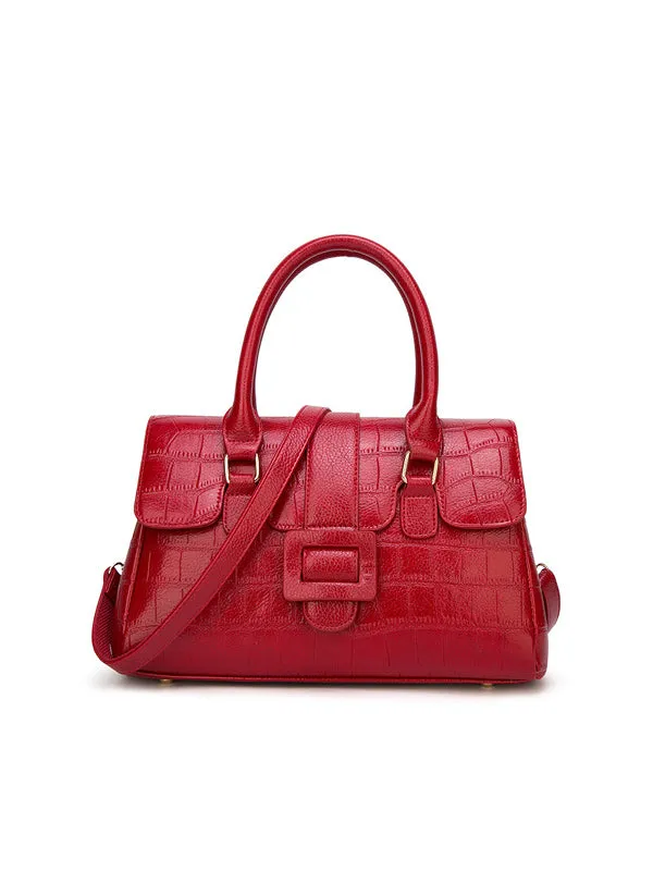 Litchi Style Handbag