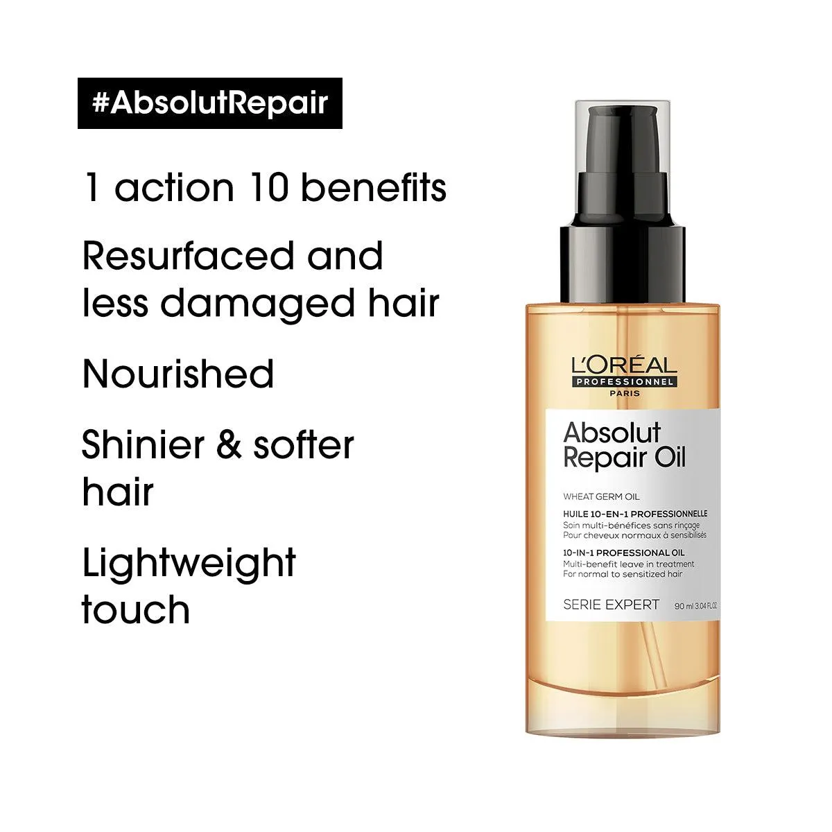 L'Oreal Professional Serie Expert Absolut Repair 10 In 1 Oil 90ml