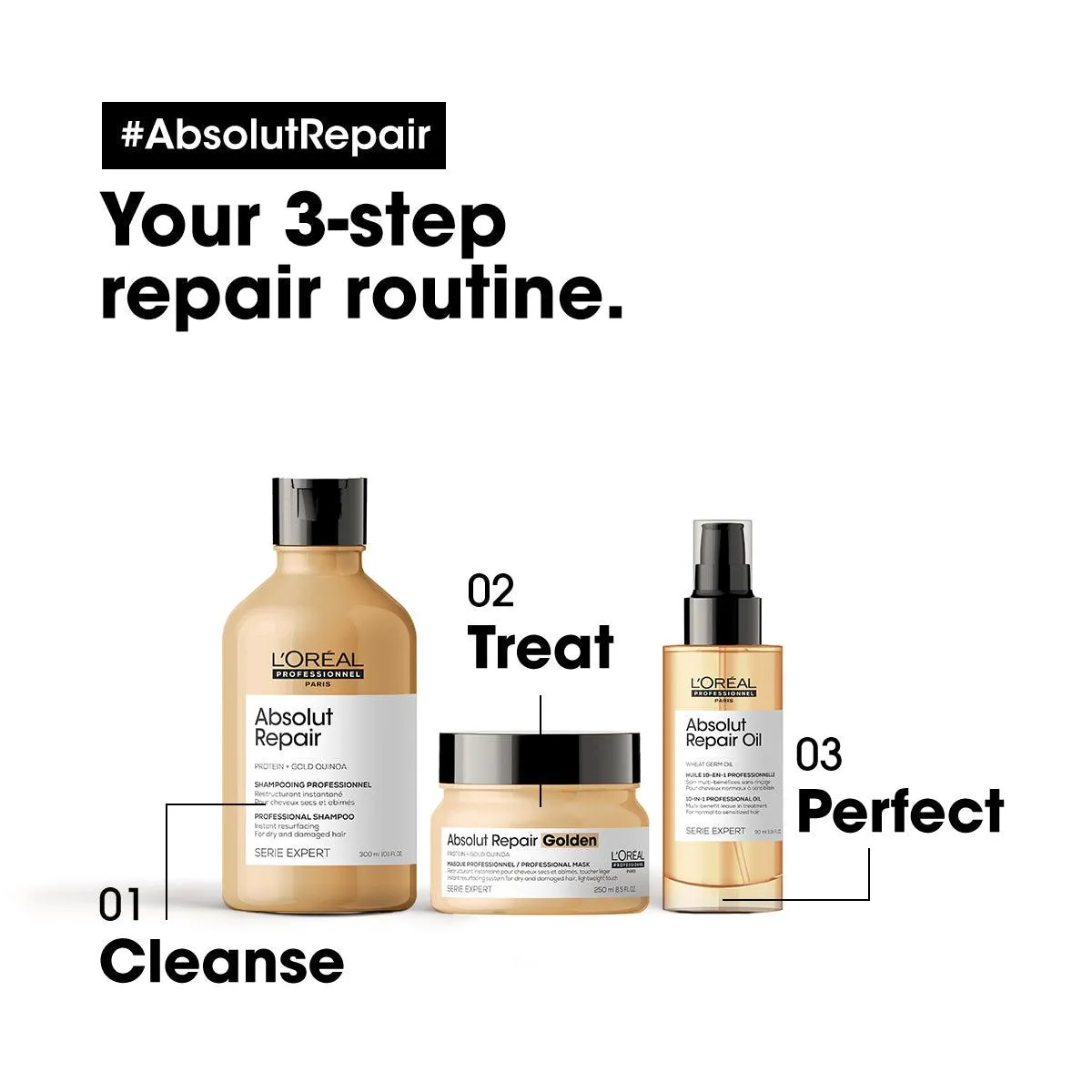 L'Oreal Professional Serie Expert Absolut Repair 10 In 1 Oil 90ml