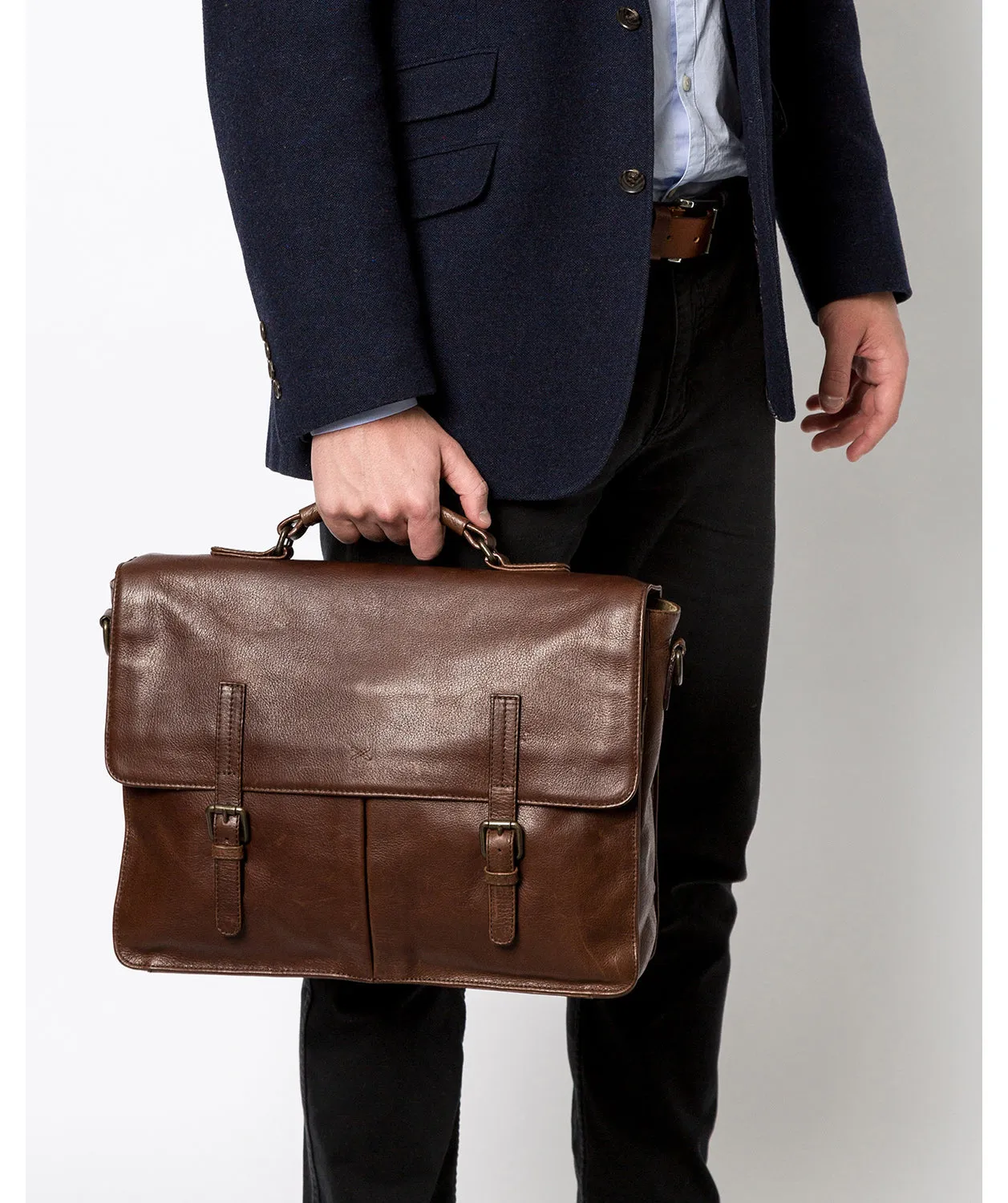 'Lorton' Malt Leather Briefcase