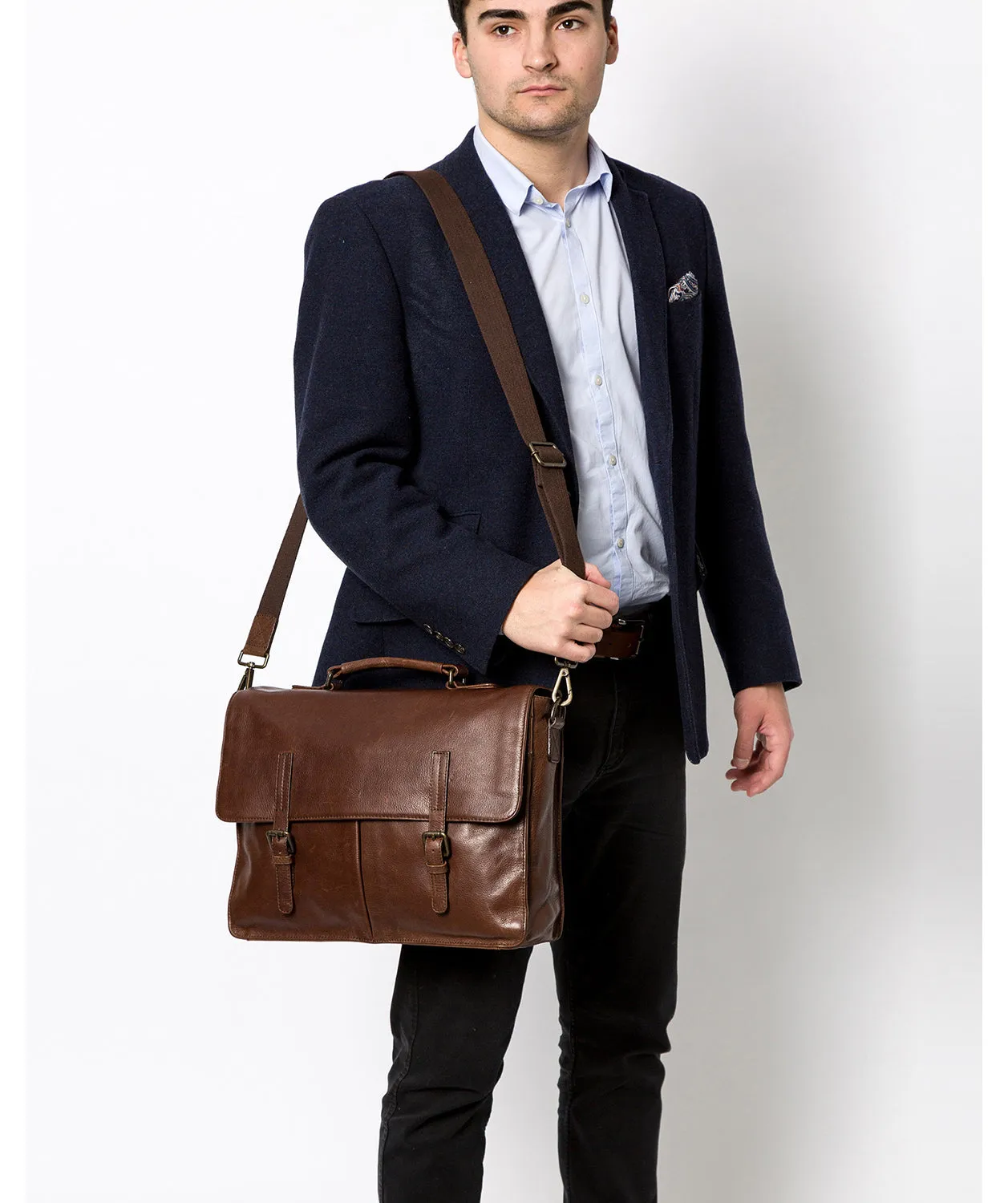 'Lorton' Malt Leather Briefcase