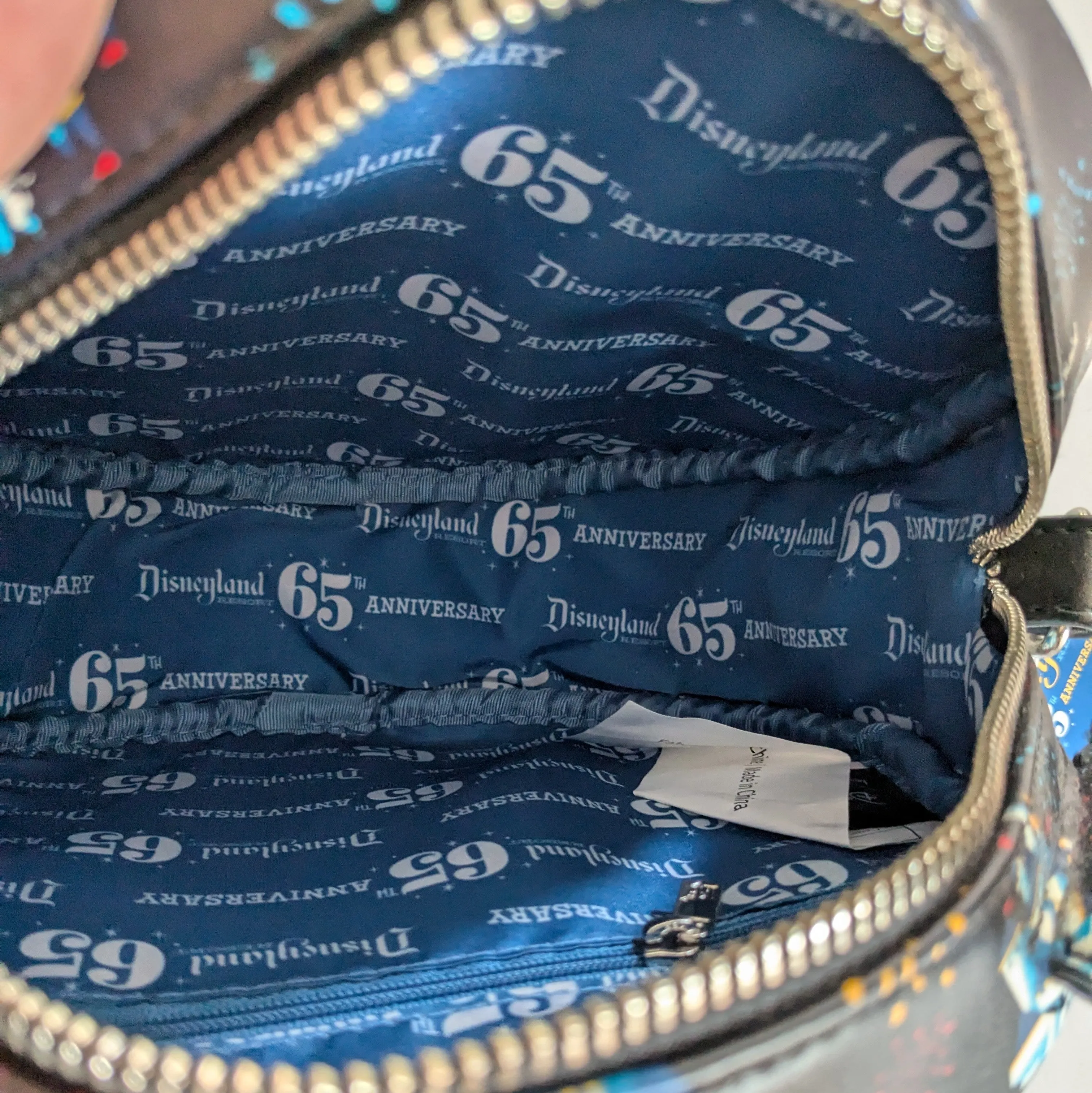 Loungefly Disney 65th Anniversary Crossbody Canteen Bag