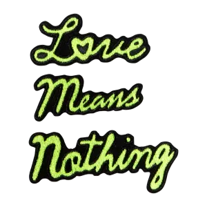 Love Means Nothing