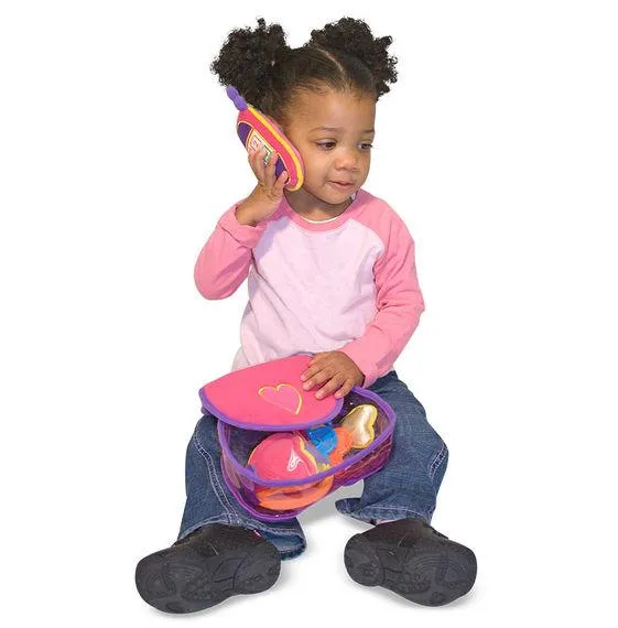 Melissa and Doug Pretty Purse Fill and Spill Toddler Toy 18 Months Old Soft and Durable Ages 18 Months 