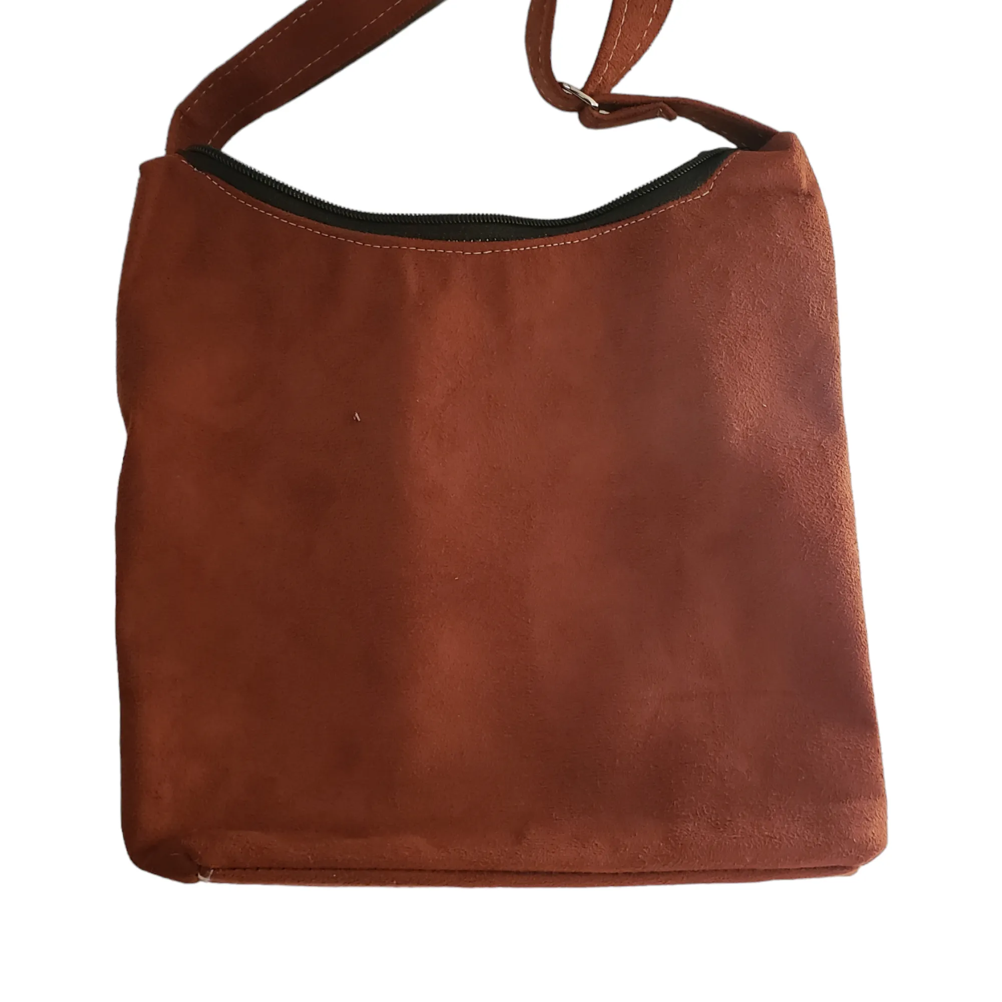 Mexican Embroidered Floral Leather Bag Shoulder Crossbody