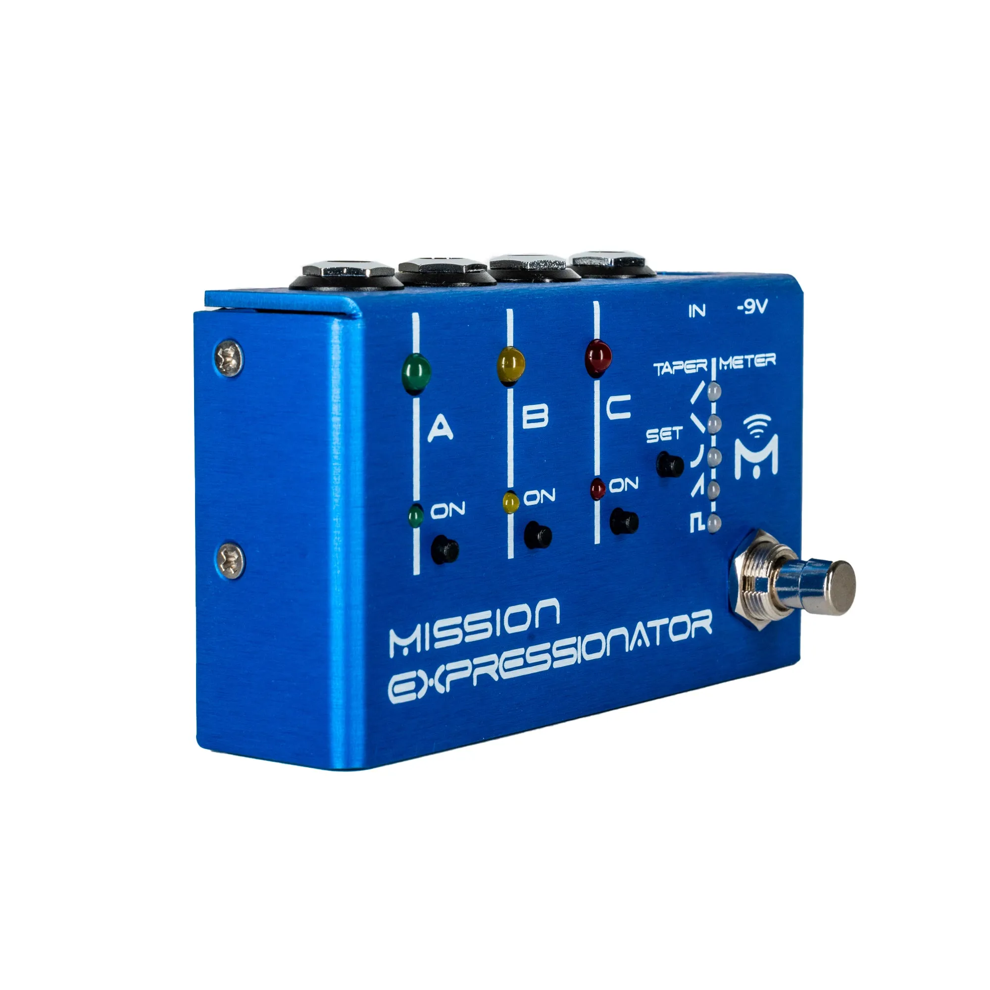 Mission Engineering Expressionator Multi-Expression Controller, Brushed Anodized Blue
