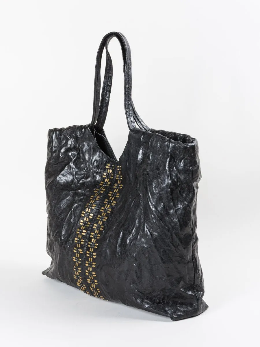 montana tote - black