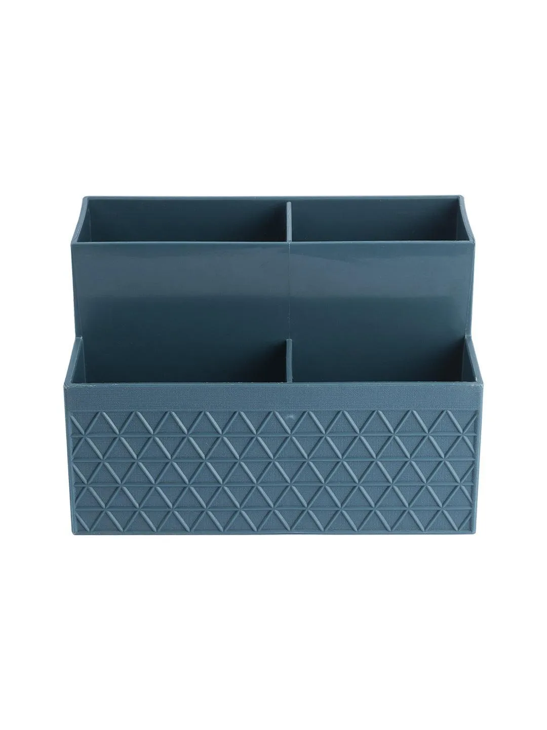 Multi-Purpose Desk Organizer with 4 Compartments, Assorted Colour