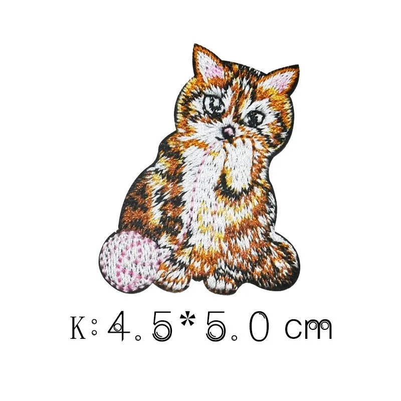 New Exquisite Small Moving Embroidery Label Cloth Sticker