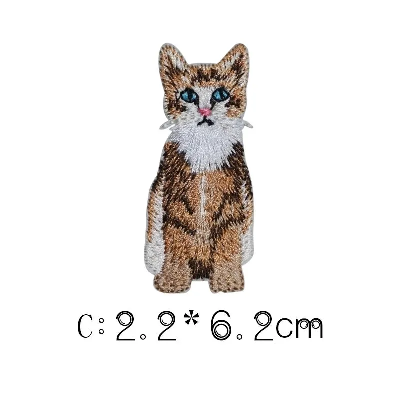 New Exquisite Small Moving Embroidery Label Cloth Sticker
