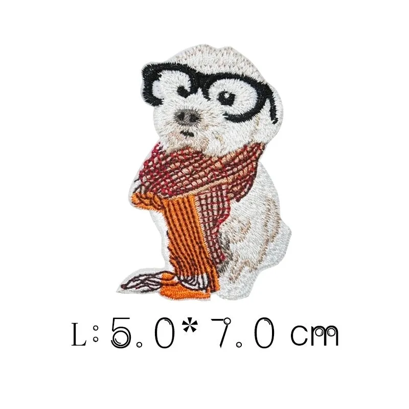 New Exquisite Small Moving Embroidery Label Cloth Sticker