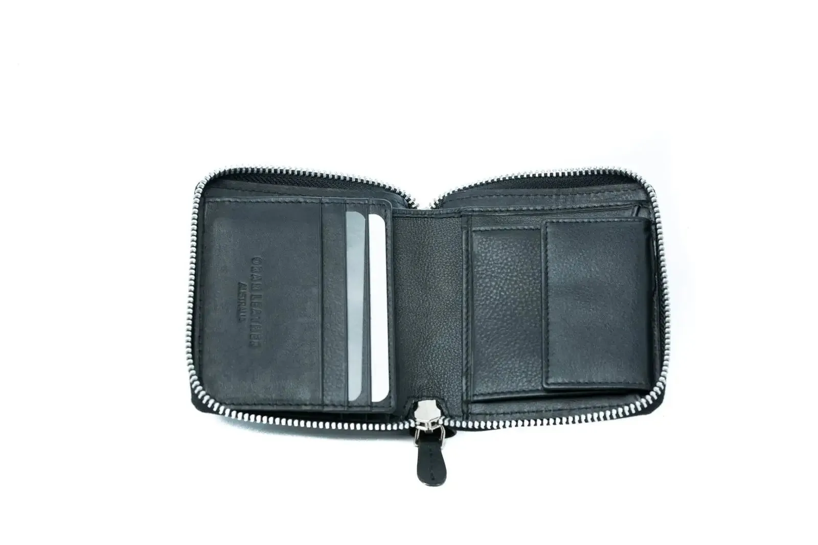 Oran - UNISEX WALLET LEATHER ZIP AROUND RFID WALLET - BEN