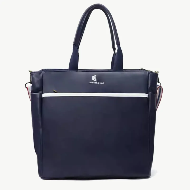 Padel Tennis Racket Bag Minimalist Leather Hand Held Sports Tote