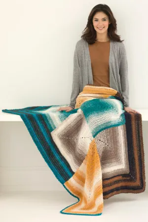 Radiant Blocks Afghan (Crochet)