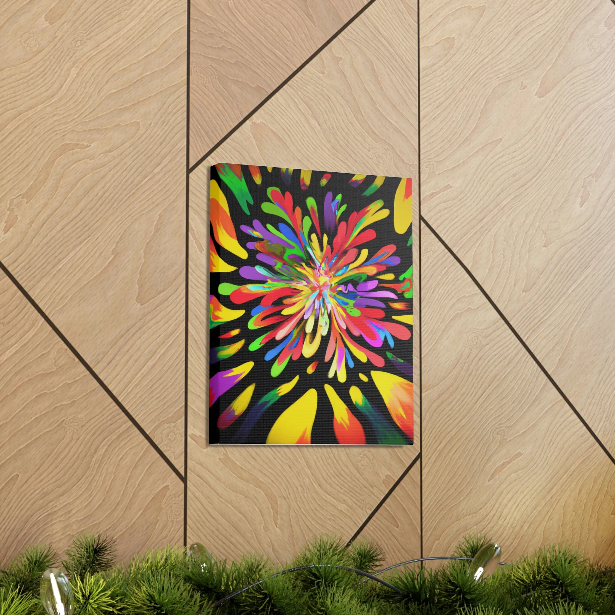 Radiant Blooms. - Canvas