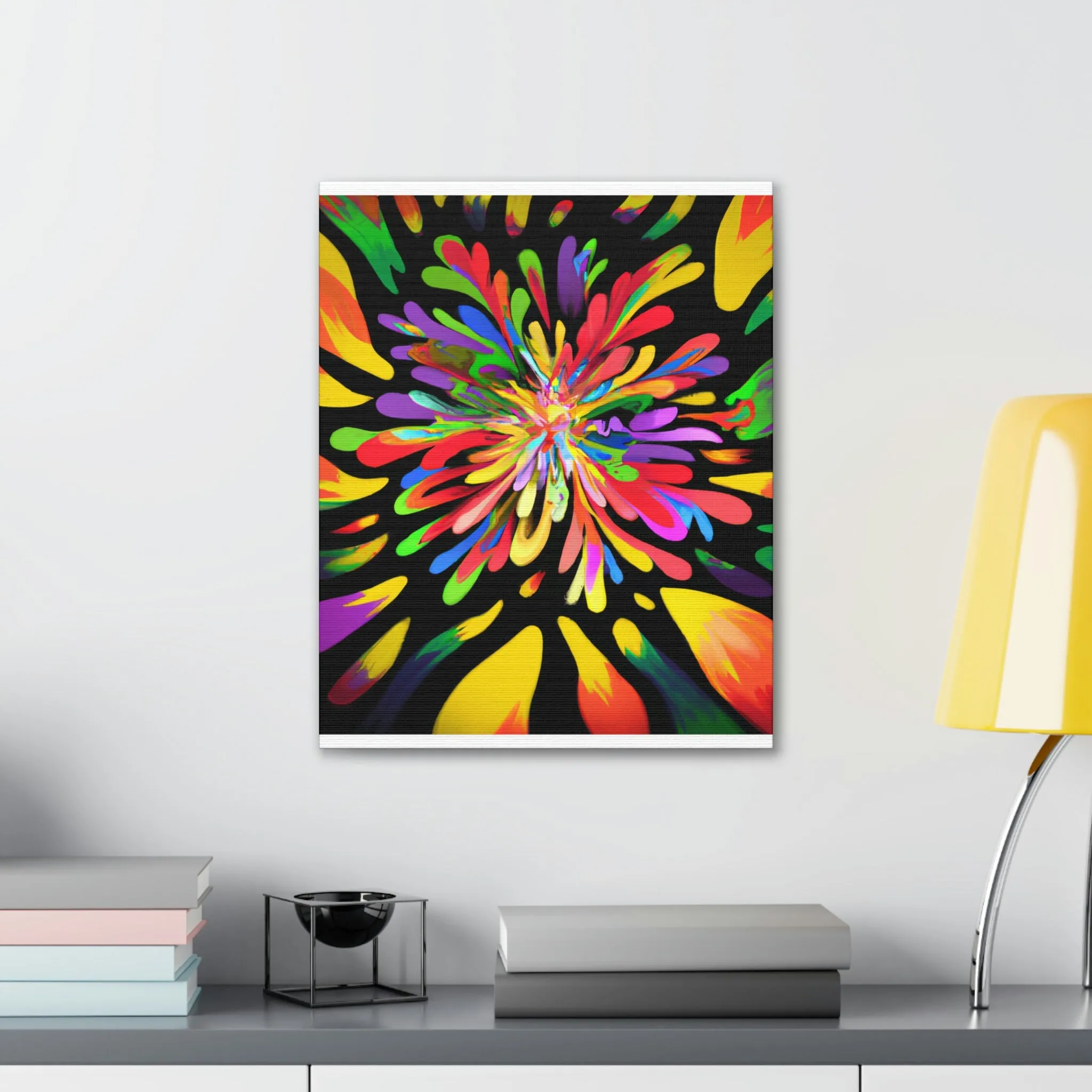 Radiant Blooms. - Canvas