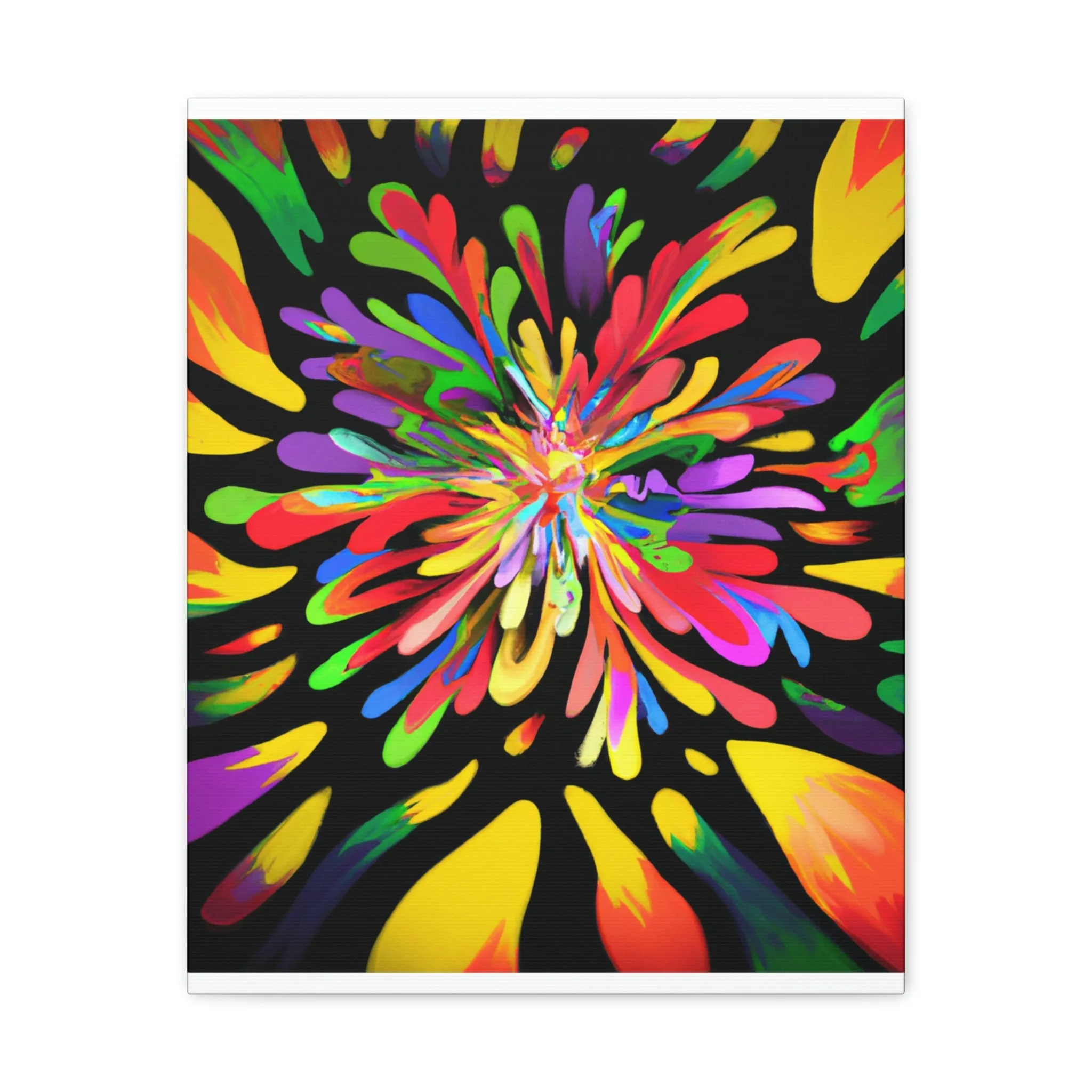 Radiant Blooms. - Canvas
