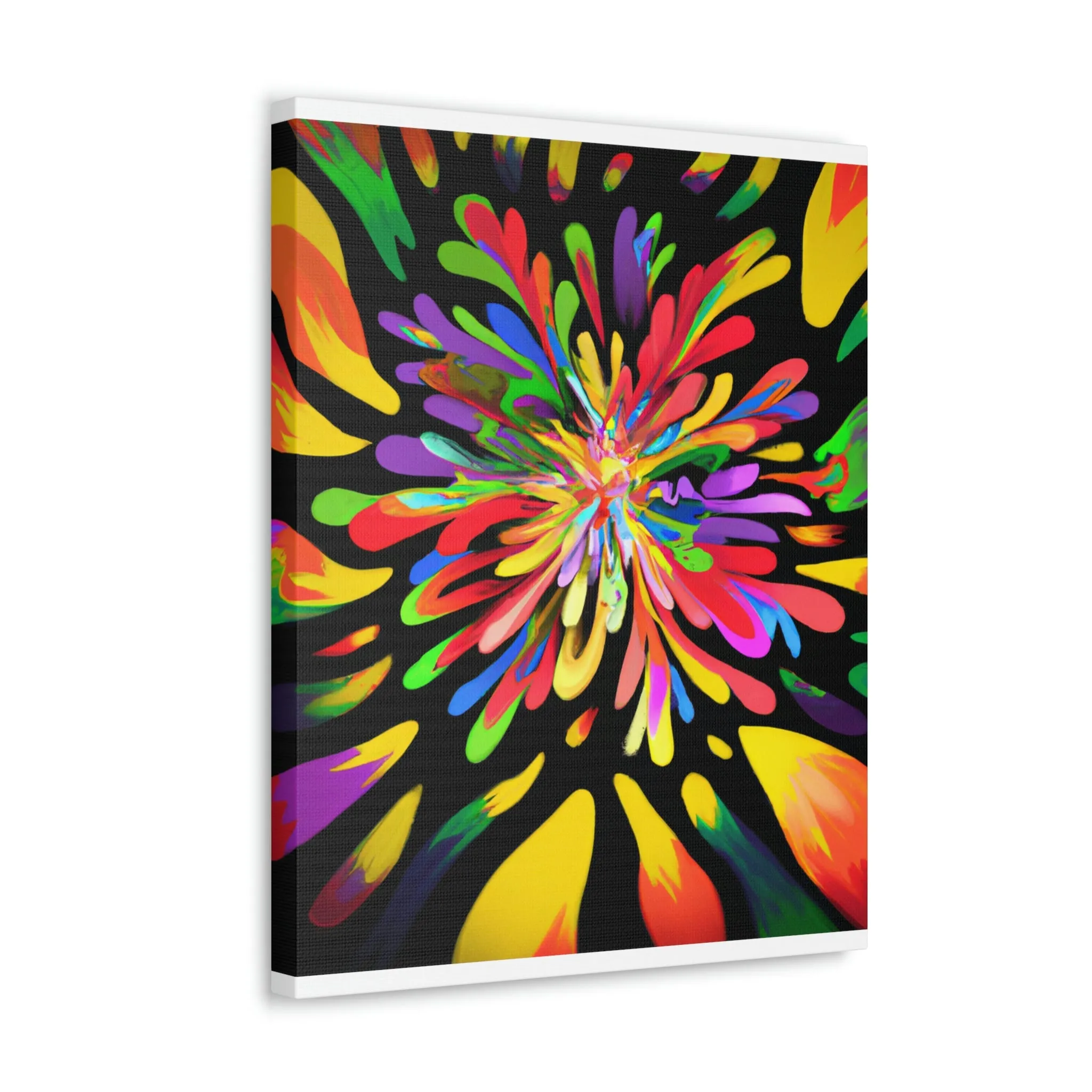 Radiant Blooms. - Canvas