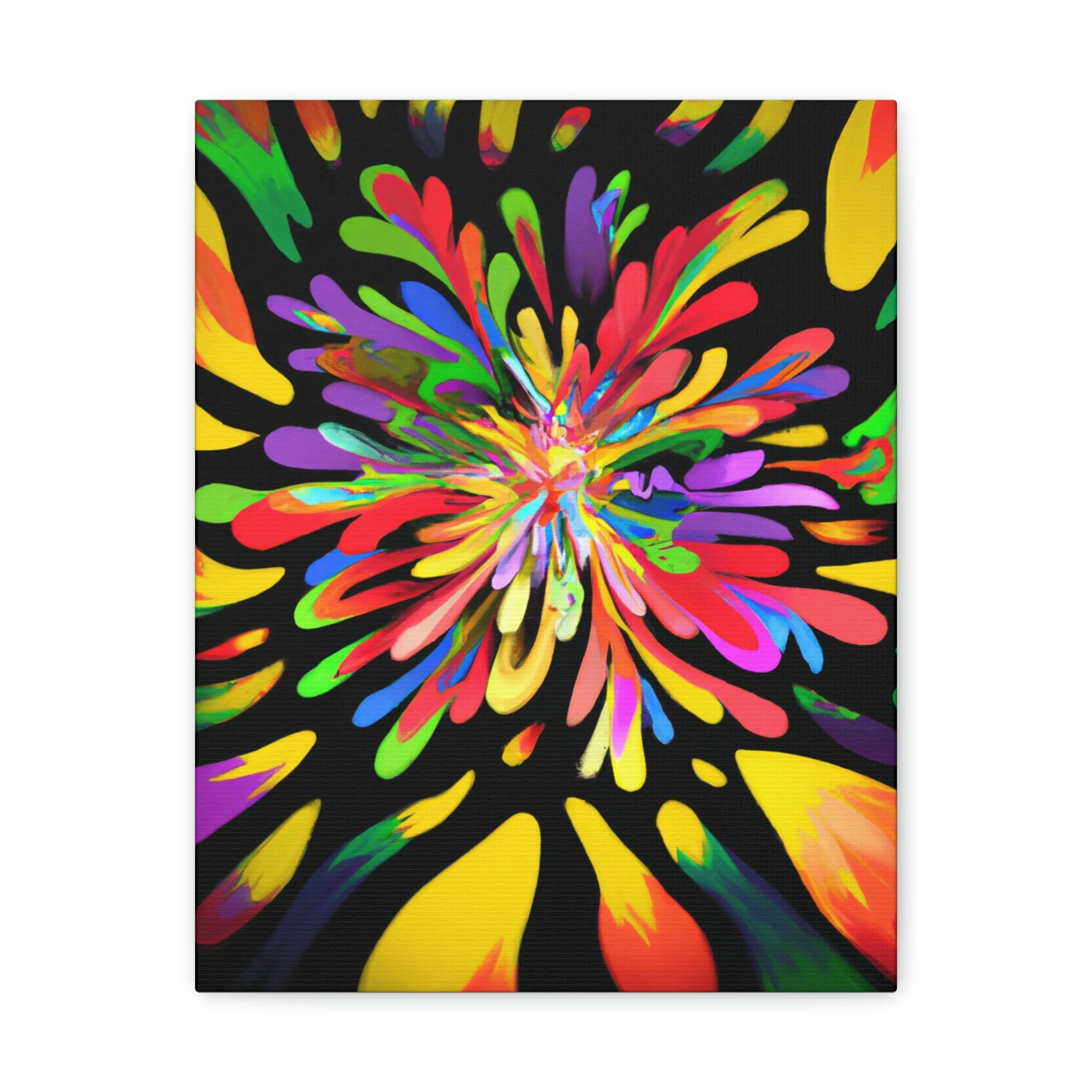 Radiant Blooms. - Canvas