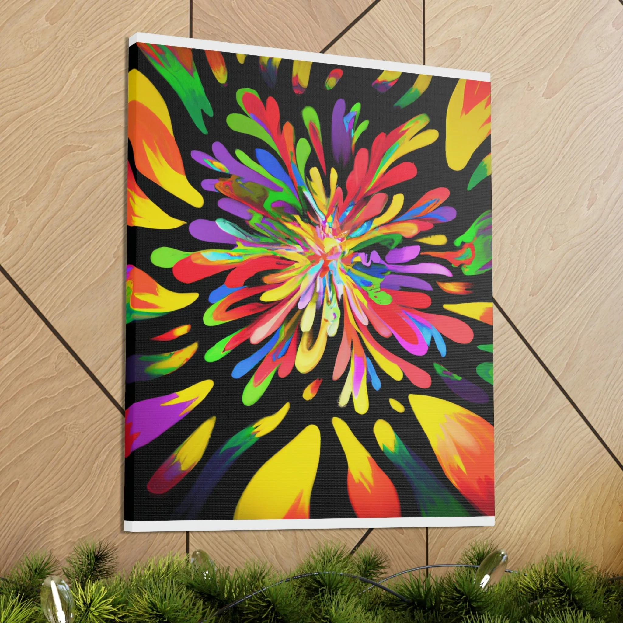 Radiant Blooms. - Canvas