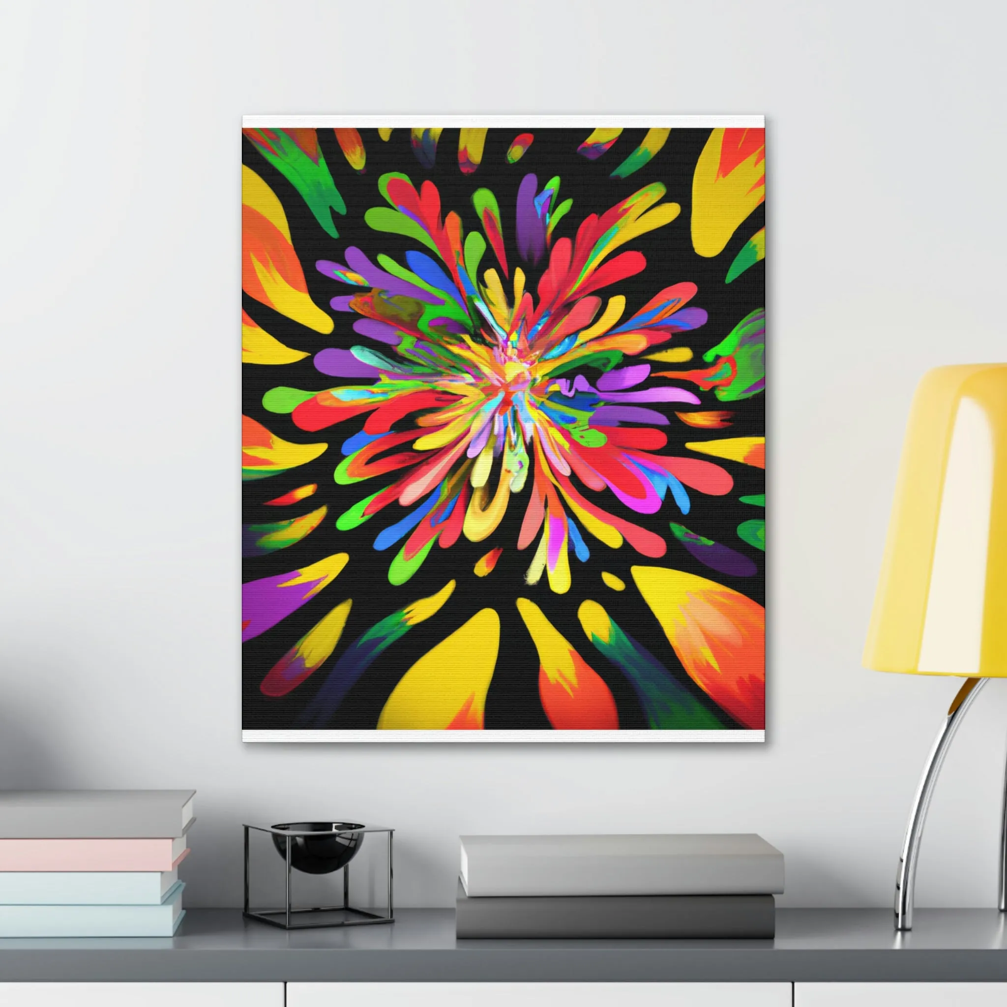 Radiant Blooms. - Canvas