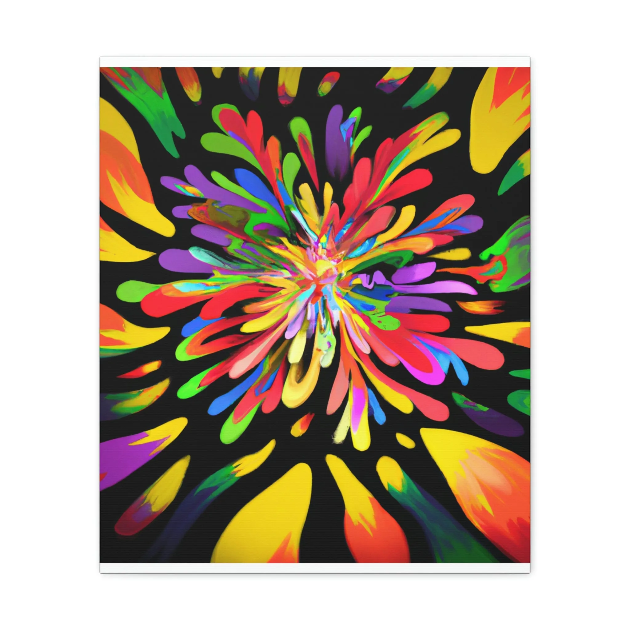 Radiant Blooms. - Canvas