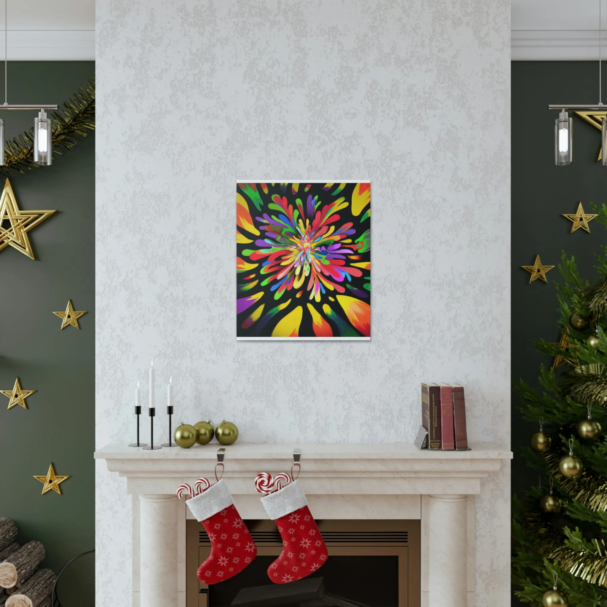 Radiant Blooms. - Canvas