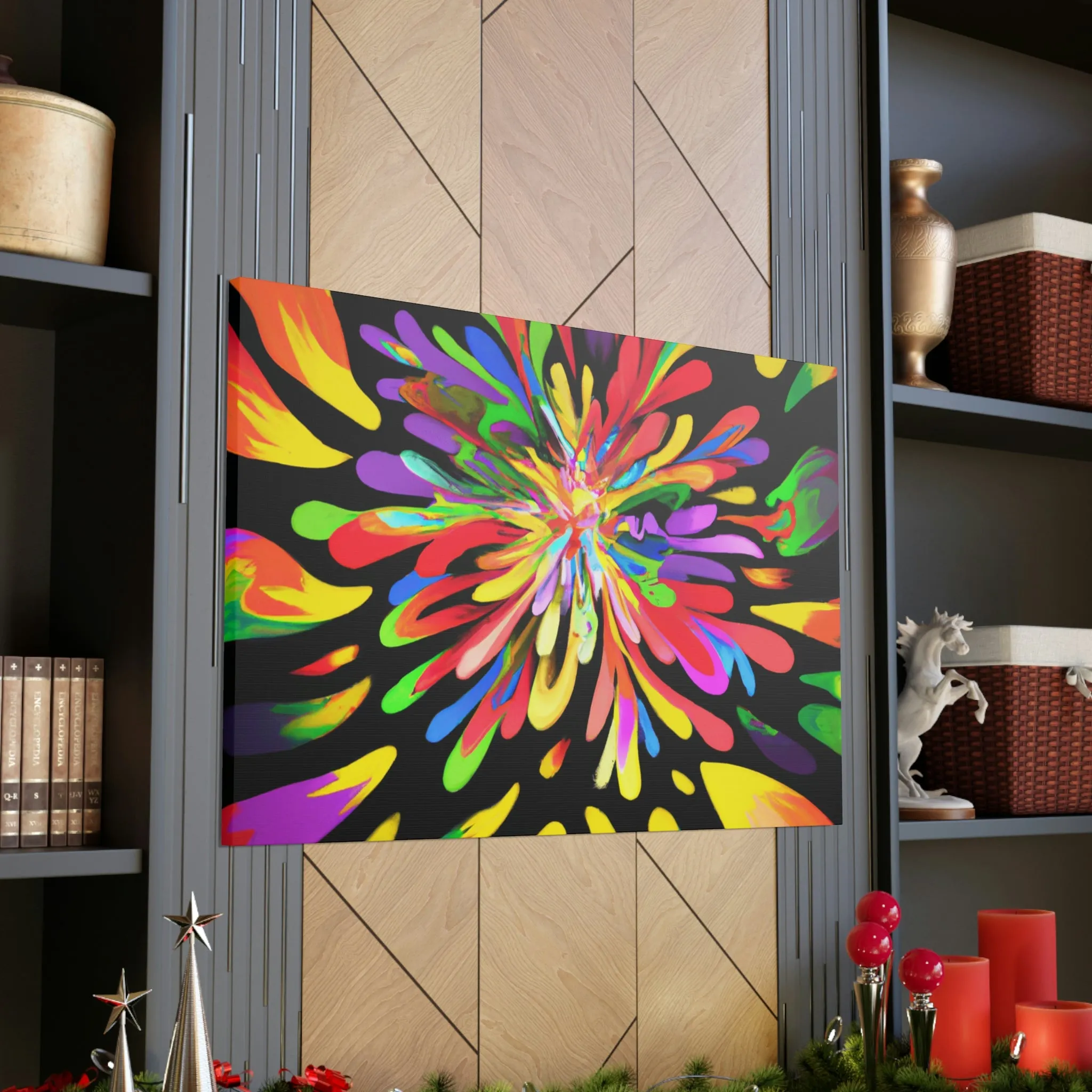 Radiant Blooms. - Canvas
