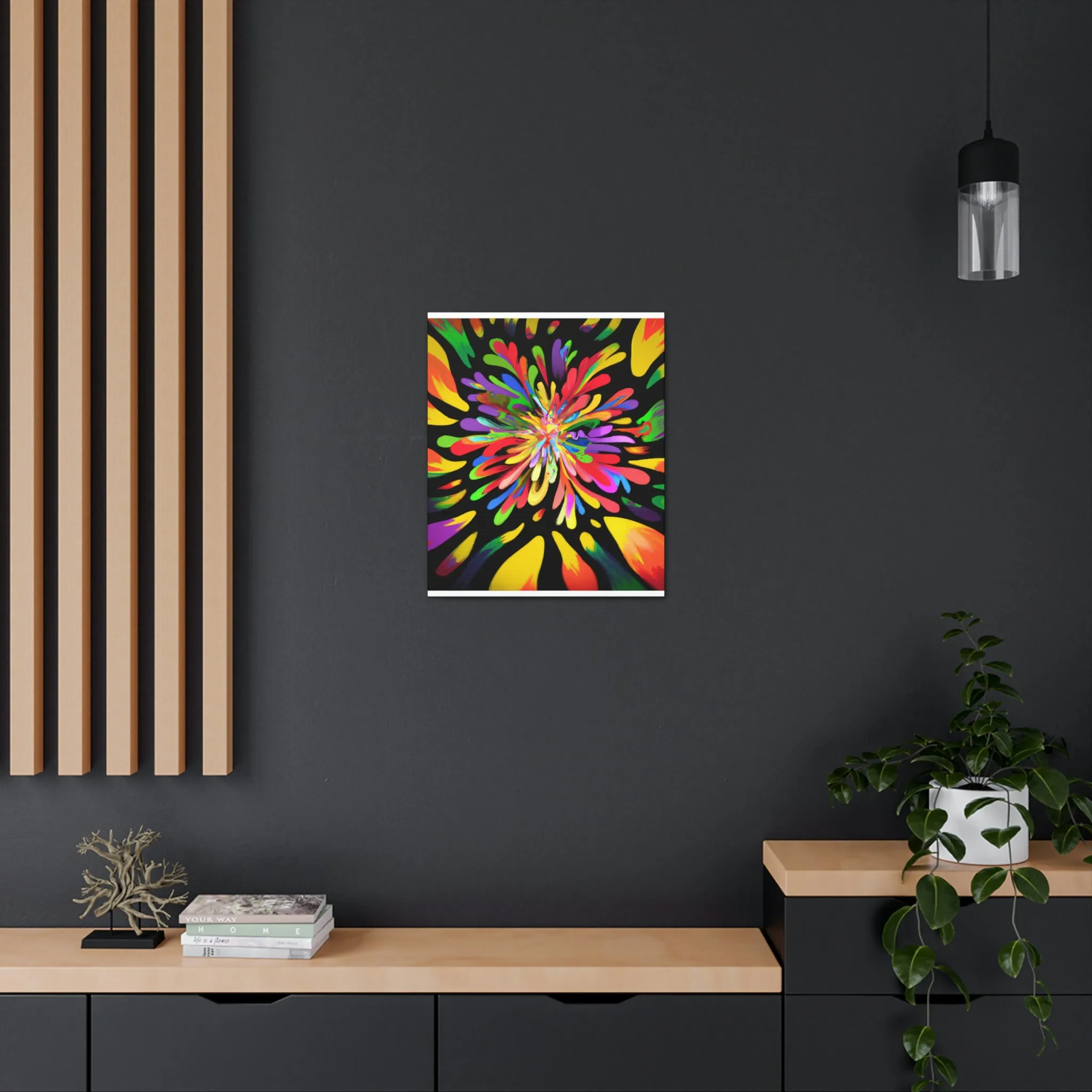 Radiant Blooms. - Canvas