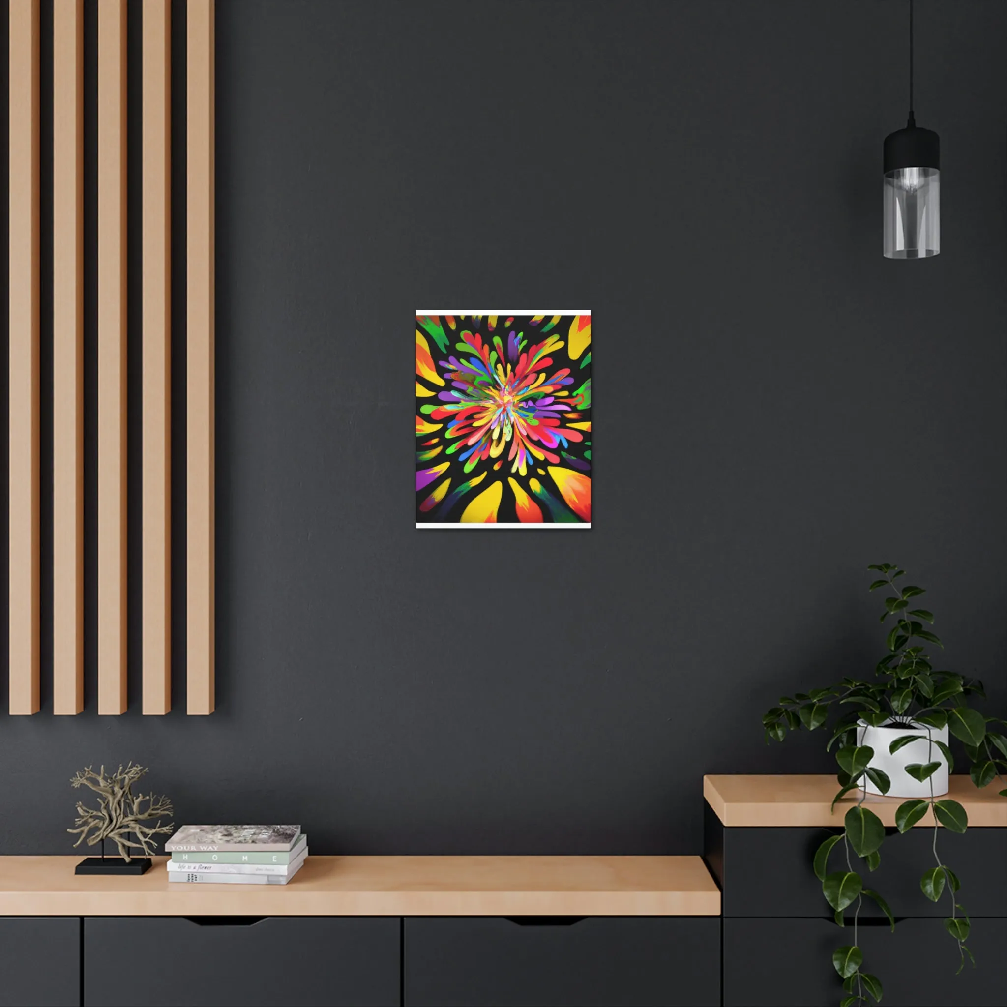 Radiant Blooms. - Canvas