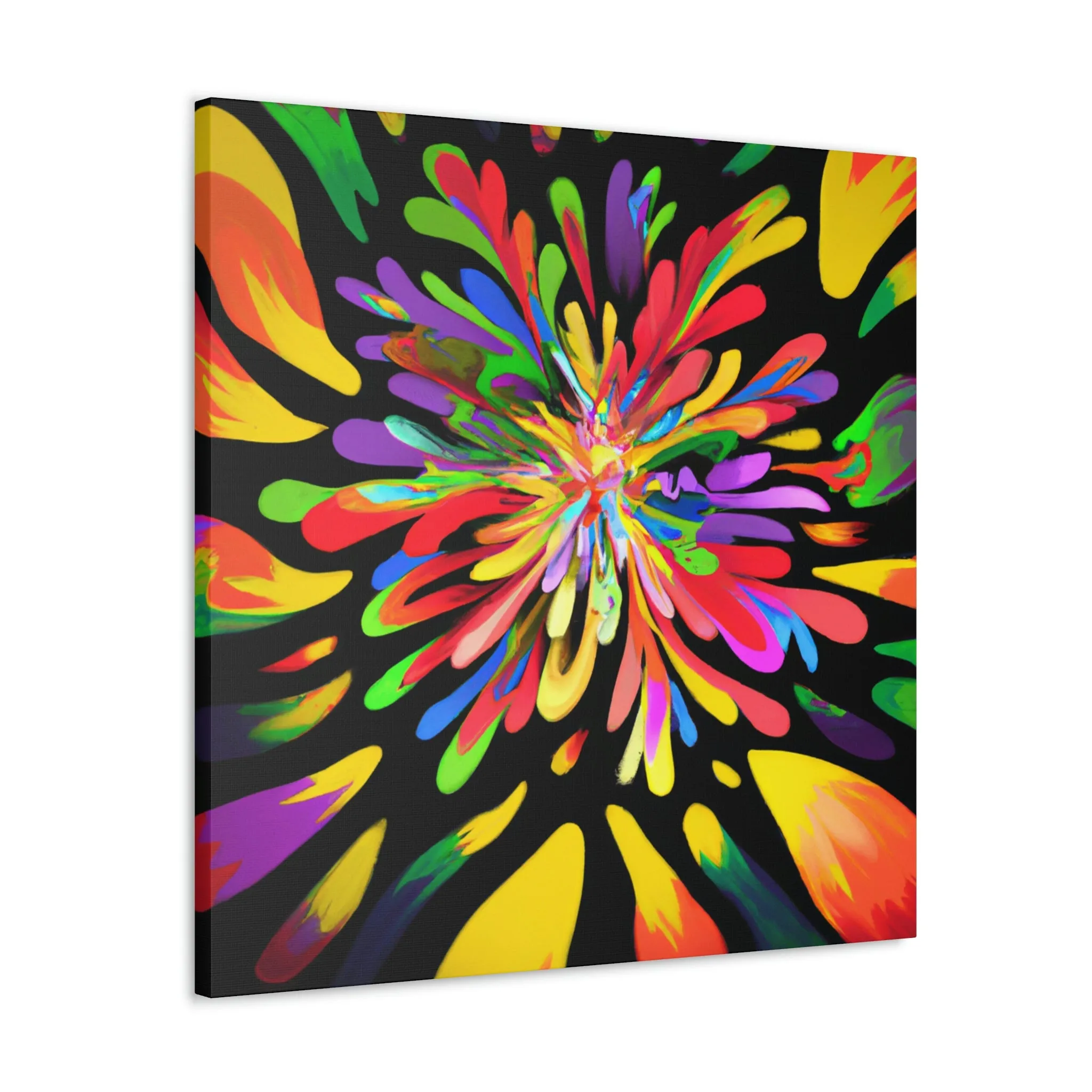 Radiant Blooms. - Canvas