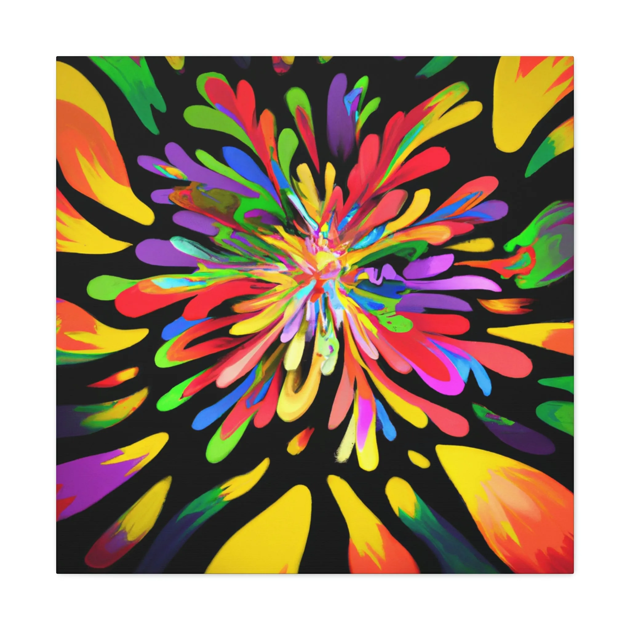 Radiant Blooms. - Canvas