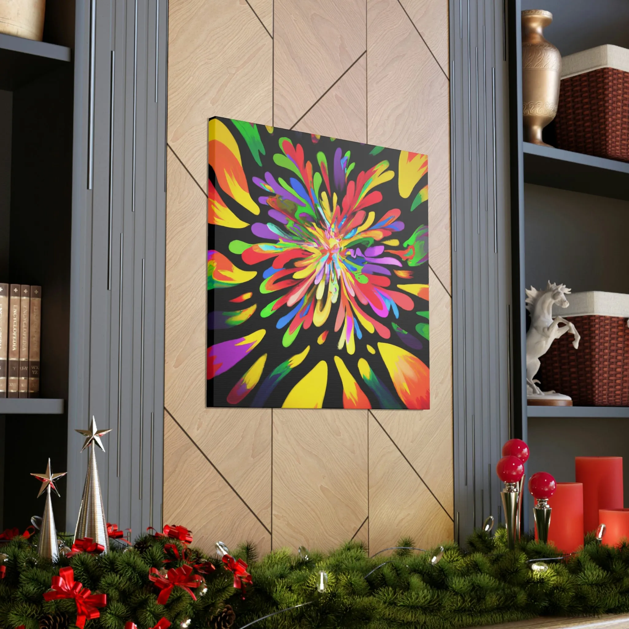 Radiant Blooms. - Canvas