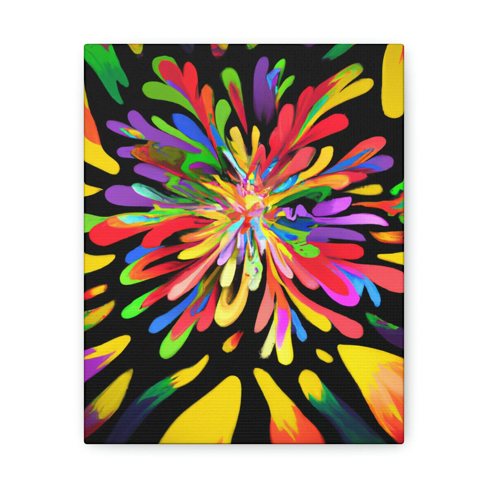 Radiant Blooms. - Canvas